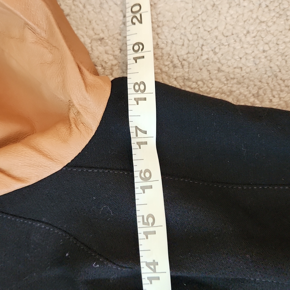 GILI Got It Love It Leather and fabric jacket 2 - Picture 6 of 11